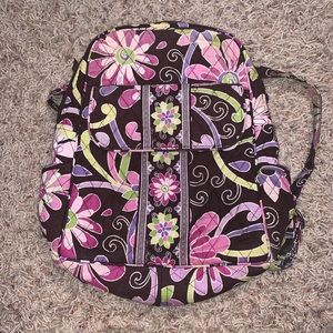 Vera Bradley Purple Punch Small Backpack